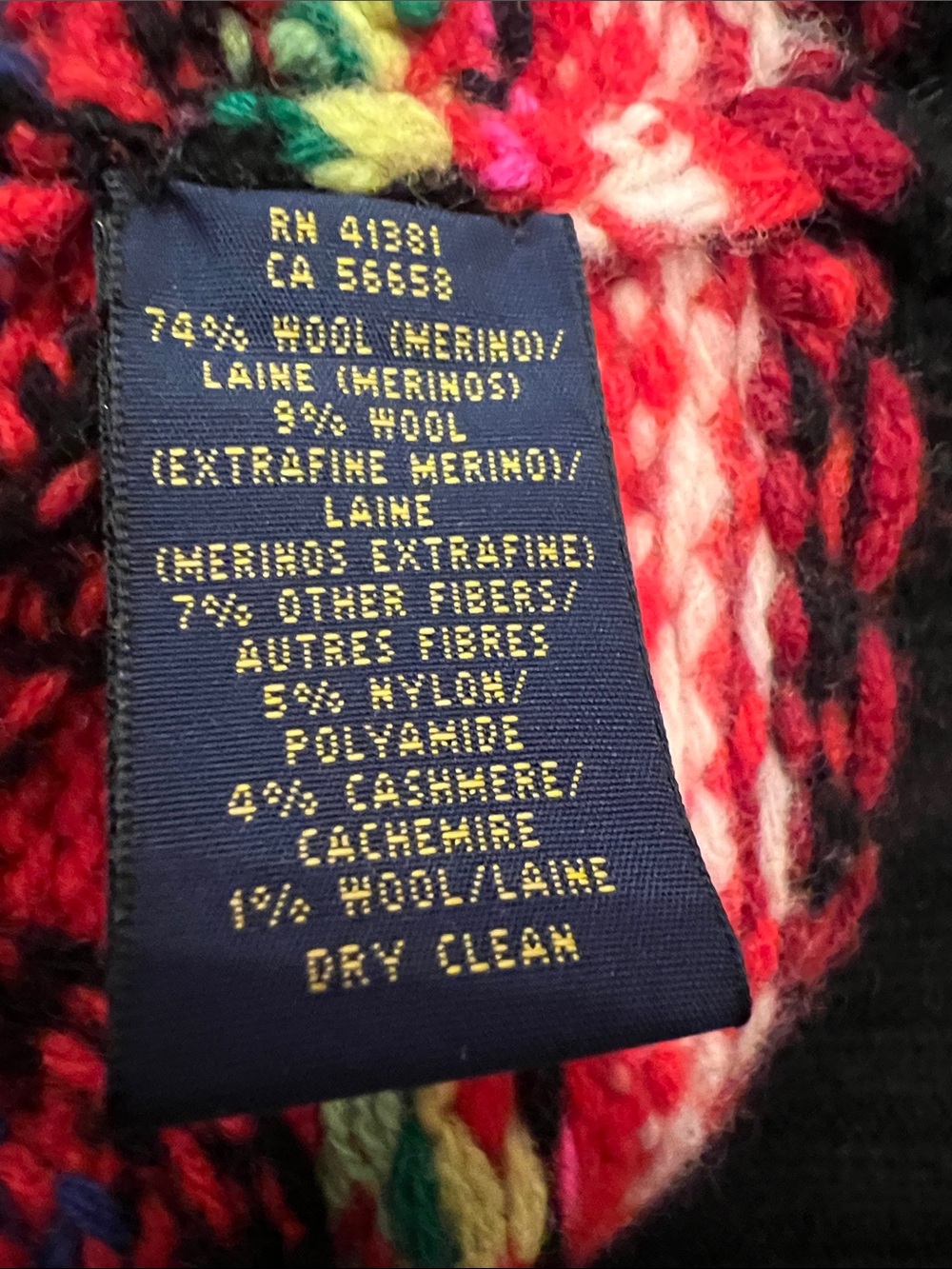 Vintage! New with tags! Polo Ralph Lauren Crewneck Sweater - Picture 6 of 6
